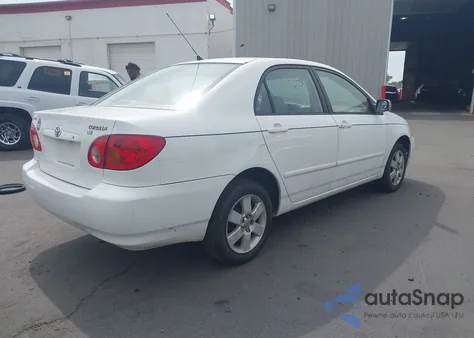 2003 Toyota Corolla Ce/Le/S from USA, damaged, VIN 1NXBR38E23Z092639